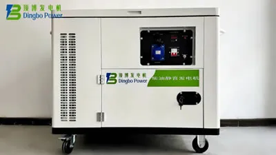Penjana Diesel Senyap Penyejukan Udara