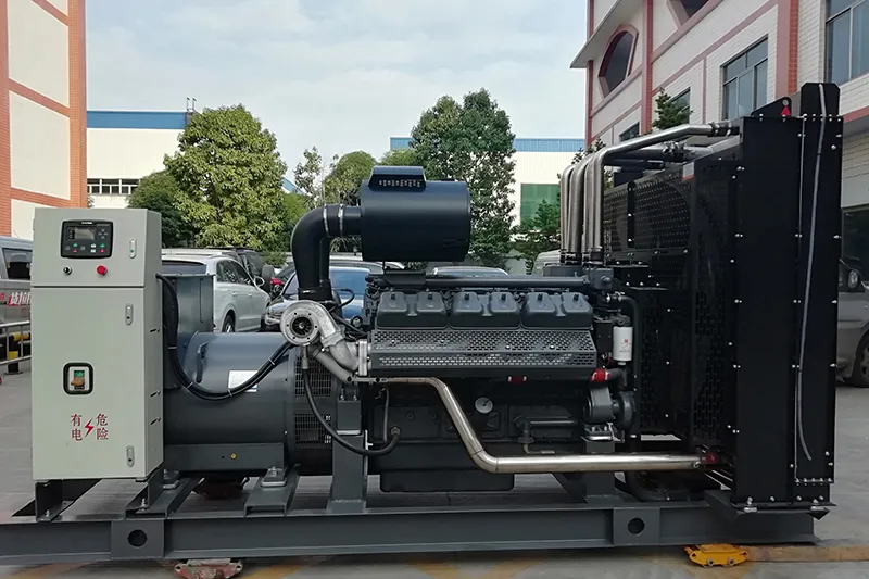 Set penjana diesel siri enjin SDEC 800kW yang dieksport ke Timur Tengah