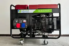 Penjana Diesel Penyejukan Udara Rangka Terbuka 10kW–20kW (2 Silinder)