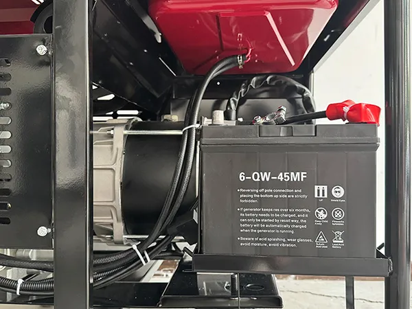 Penjana Diesel Penyejukan Udara Rangka Terbuka (2 Silinder)