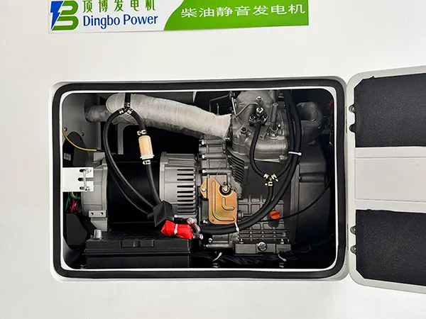 Penjana Diesel Senyap Penyejukan Udara (2 Silinder)