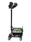 Menara Lampuu Mudah Alih dengan Penjana Petrol 5kW