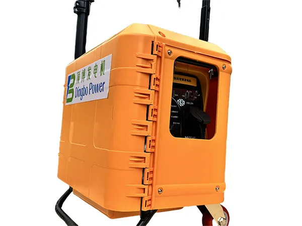 Lampuu Kawasan Jauh Mudah Alih dengan Penjana Petrol 700W