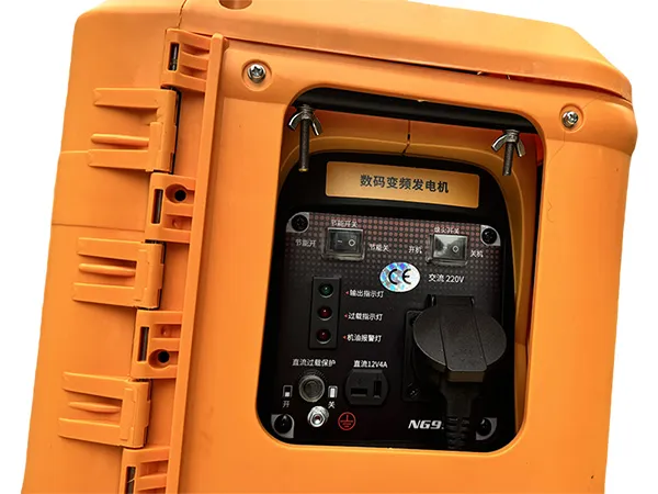 Lampuu Kawasan Jauh Mudah Alih dengan Penjana Petrol 700W