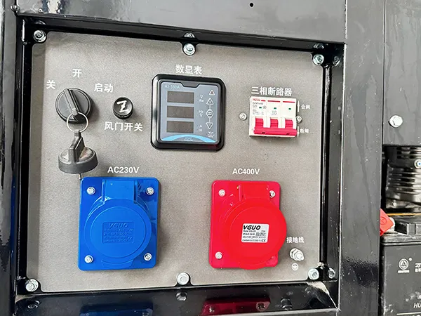 Penjana Petrol Rangka Terbuka Penyejukan Udara (Dwi Silinder)